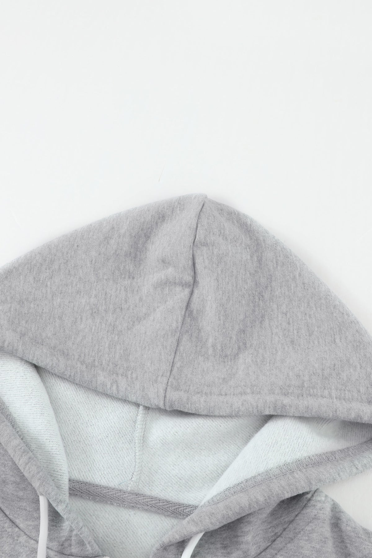 Half Zip Long Sleeve Hoodie With Pocket