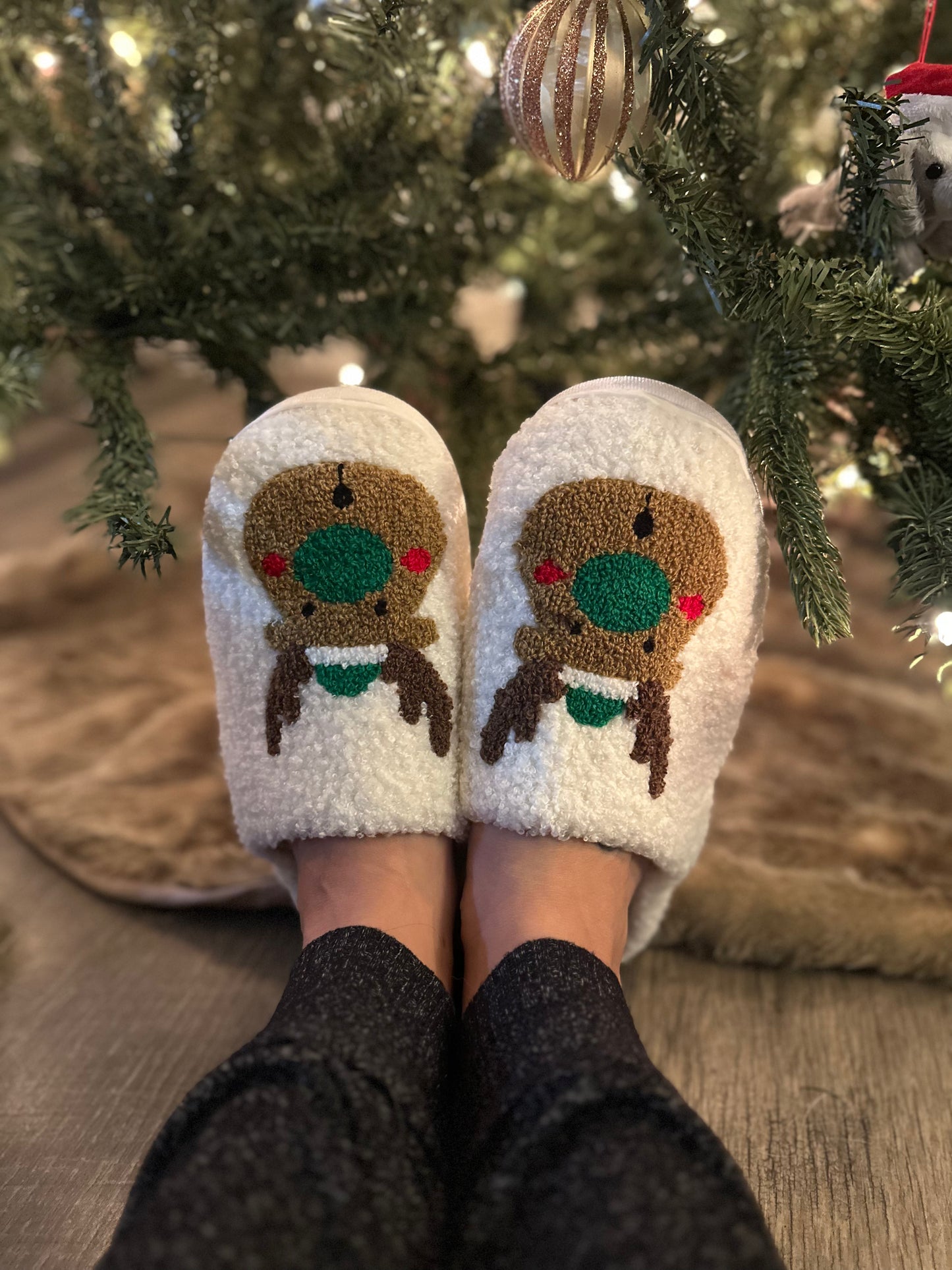 Reindeer Slippers