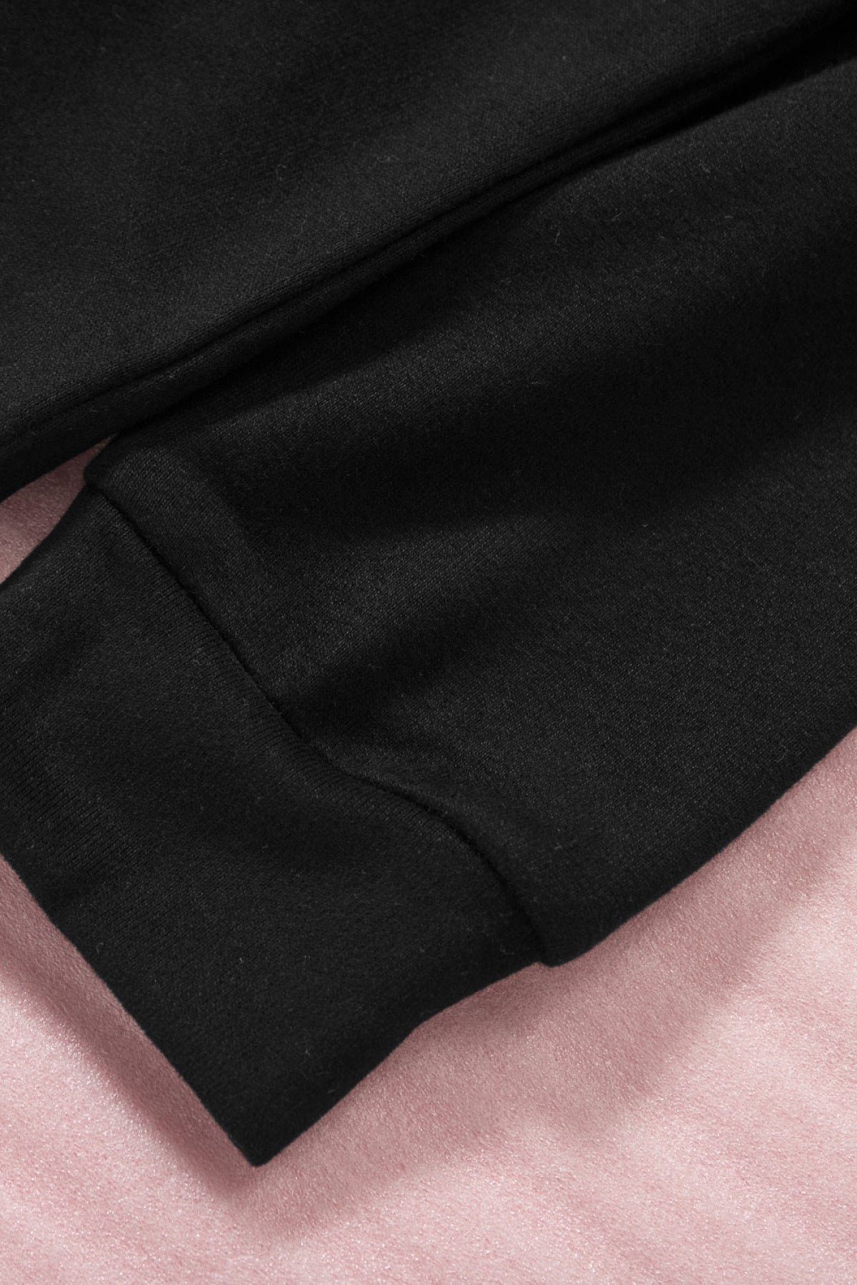 Half Zip Long Sleeve Hoodie With Pocket