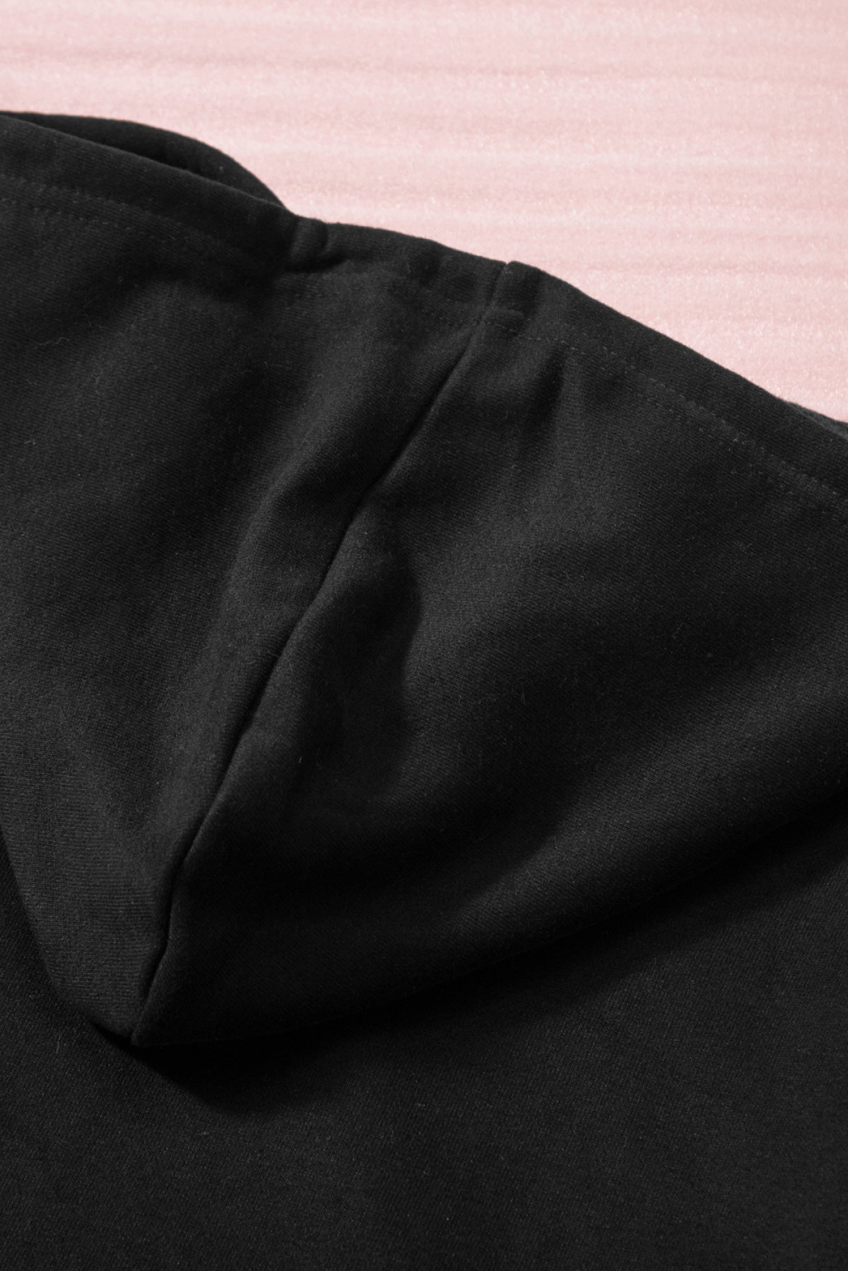 Half Zip Long Sleeve Hoodie With Pocket