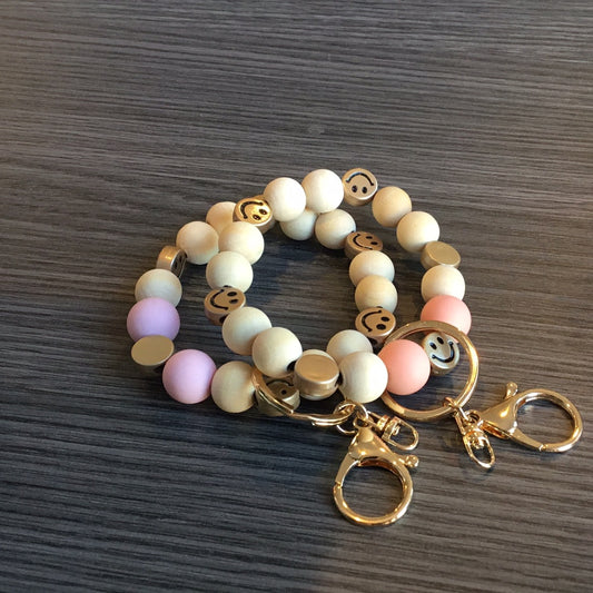 Smiley keychain